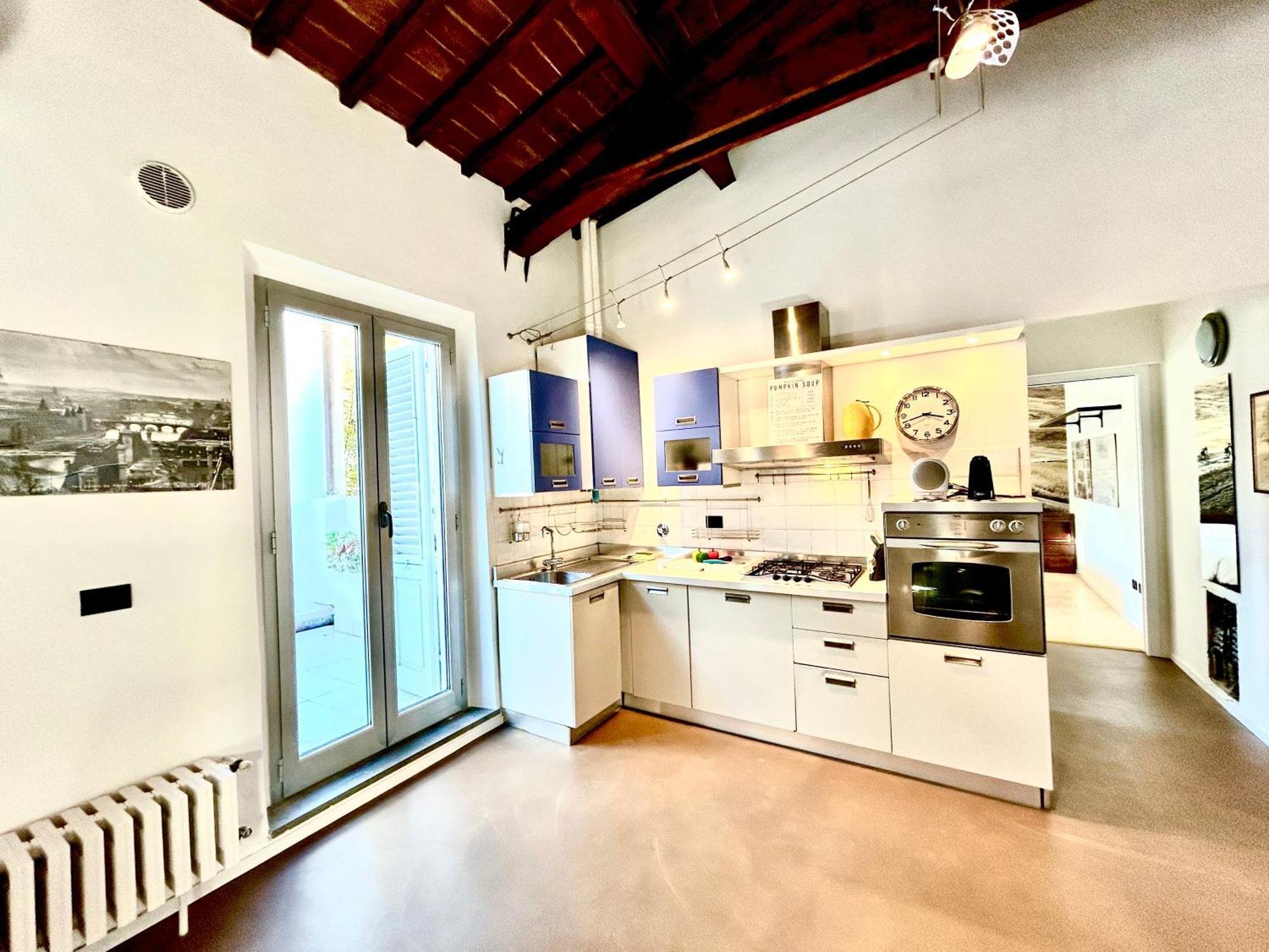 Ferienwohnung Bright House With Terrace In Santa Croce Florenz Exterior foto
