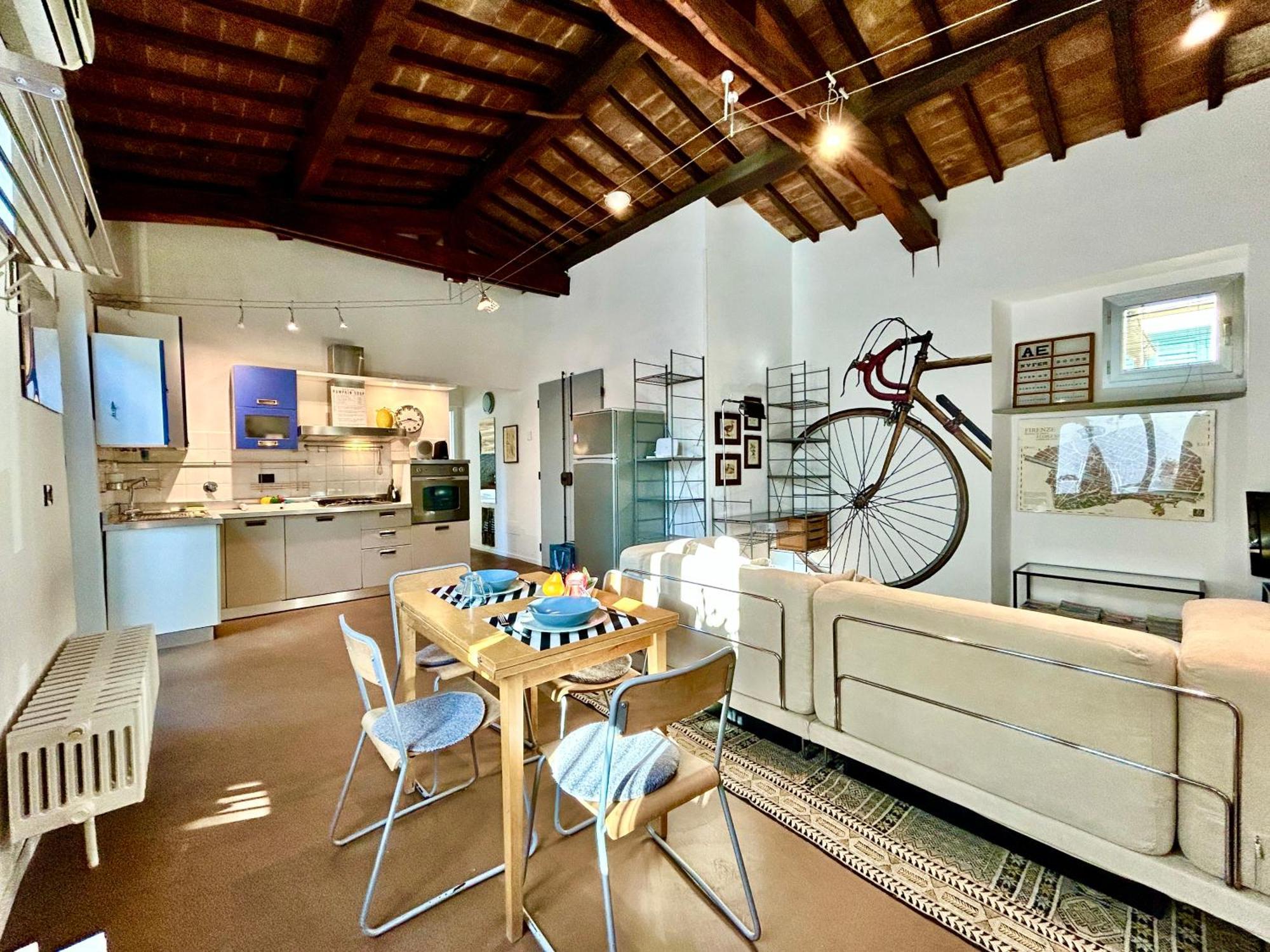 Ferienwohnung Bright House With Terrace In Santa Croce Florenz Exterior foto